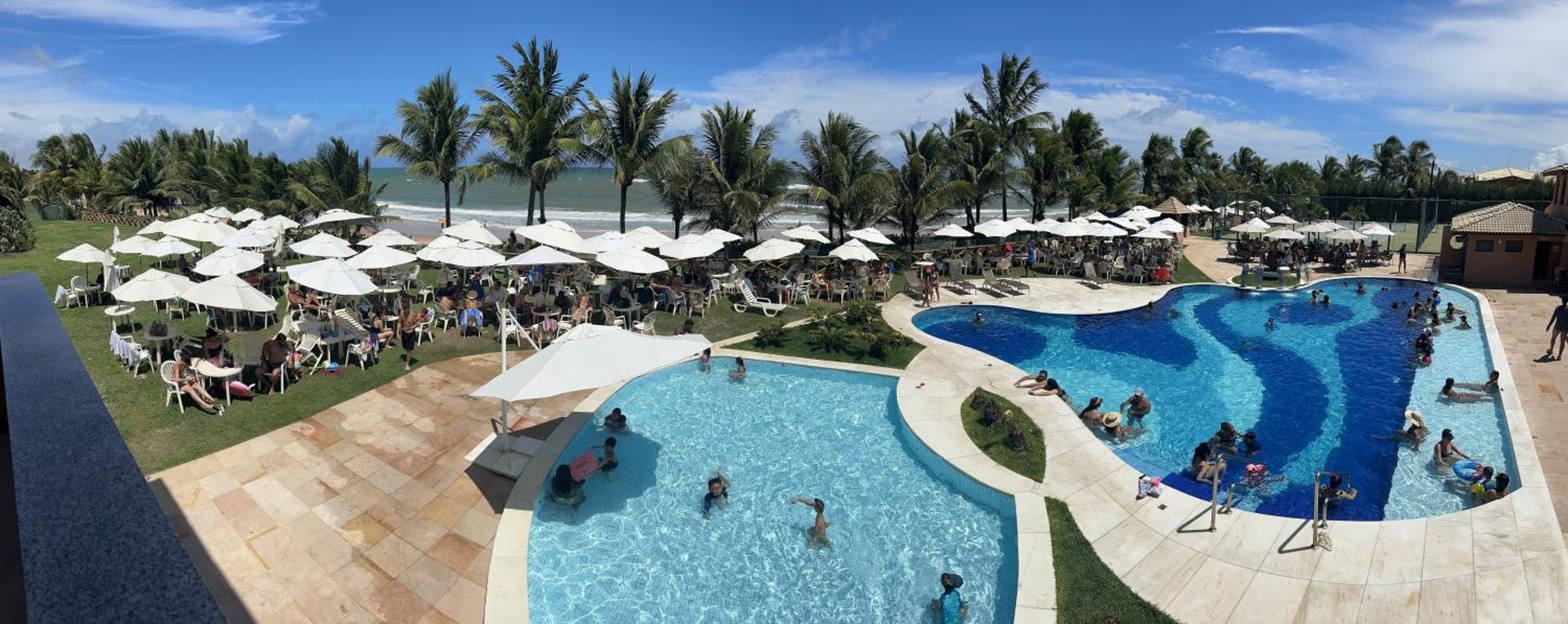 Camassari Flat Guarajuba 4 Quartos Terreo A Beira Mar - Pe Na Areia - Governanca Com Arrumadeira E Wi Fi Inclusos מראה חיצוני תמונה