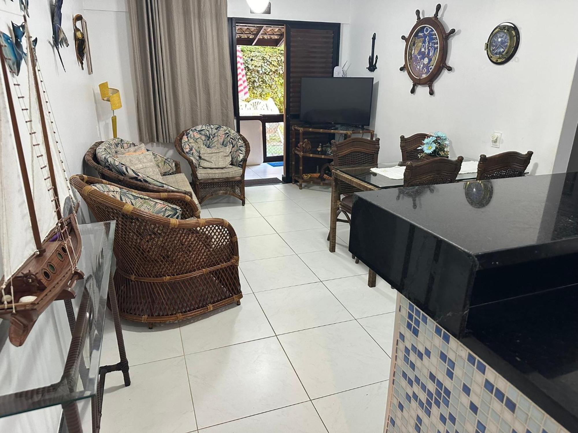 Camassari Flat Guarajuba 4 Quartos Terreo A Beira Mar - Pe Na Areia - Governanca Com Arrumadeira E Wi Fi Inclusos מראה חיצוני תמונה