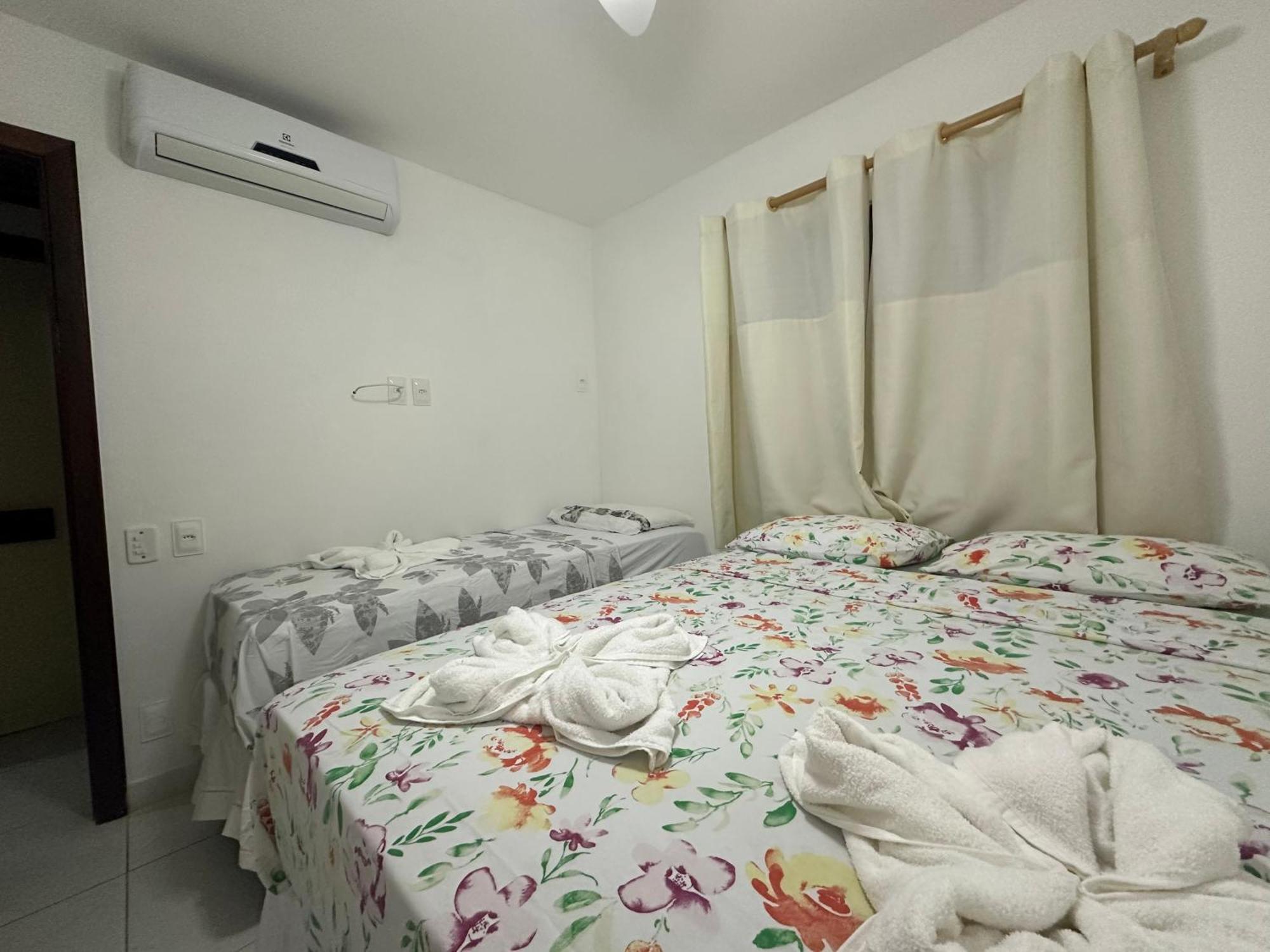 Camassari Flat Guarajuba 4 Quartos Terreo A Beira Mar - Pe Na Areia - Governanca Com Arrumadeira E Wi Fi Inclusos מראה חיצוני תמונה