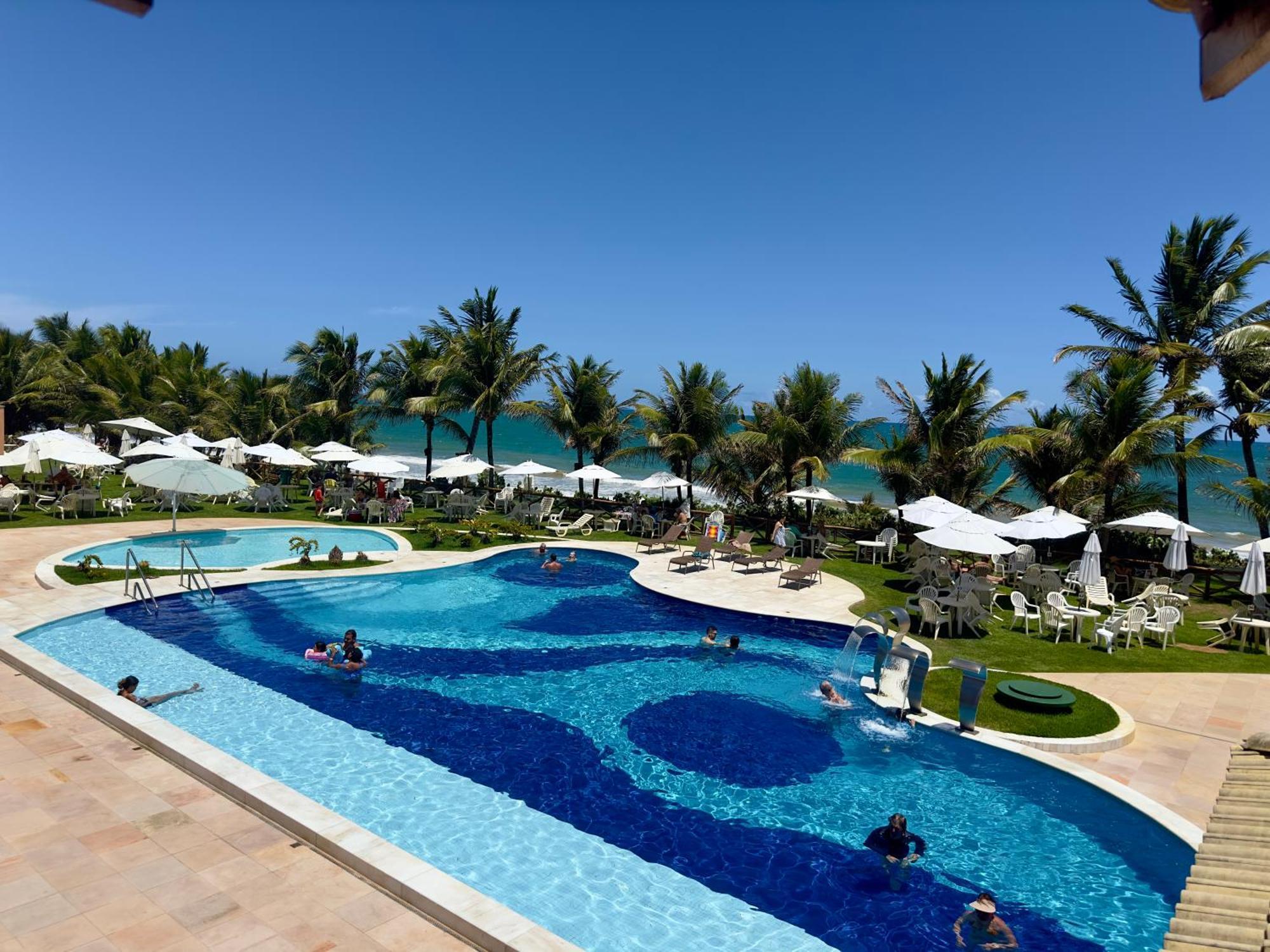 Camassari Flat Guarajuba 4 Quartos Terreo A Beira Mar - Pe Na Areia - Governanca Com Arrumadeira E Wi Fi Inclusos מראה חיצוני תמונה