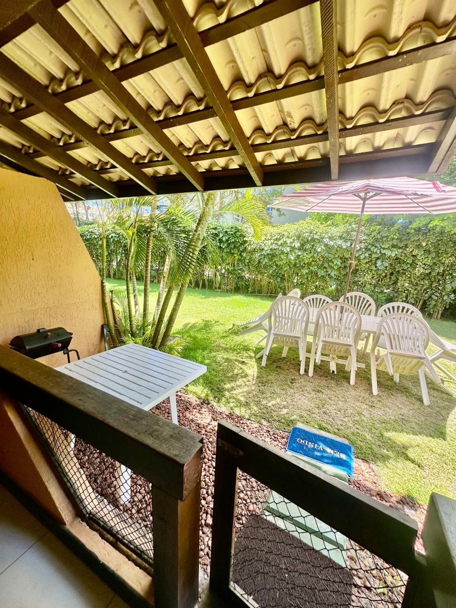 Camassari Flat Guarajuba 4 Quartos Terreo A Beira Mar - Pe Na Areia - Governanca Com Arrumadeira E Wi Fi Inclusos מראה חיצוני תמונה